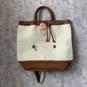 Christian Dior Brown and Cream Dune Traveler Bag